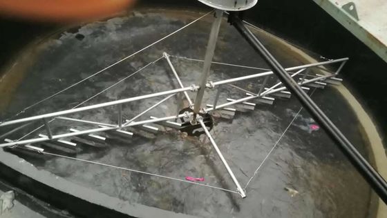 Industrial Center Driven Clarifier Scraper Machine 0.75 for Wooden Box Processing