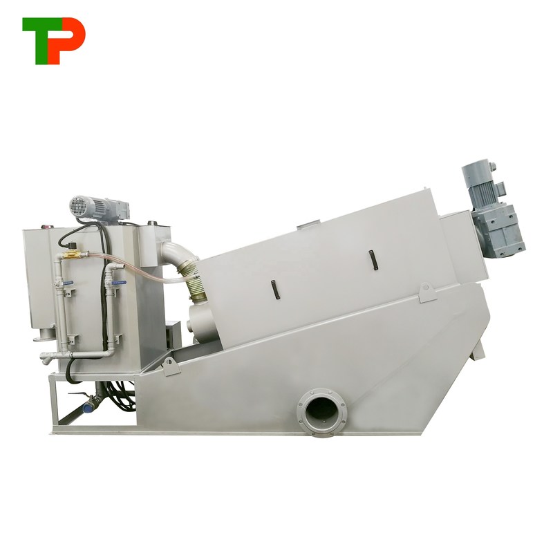 Powerful Electric Screw Press for Power Plant Sewage Liquid Solid Separation 1340kg